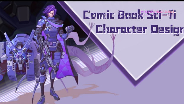 Wingfox – Comic Book Sci-fi Character Design with Wingfox Studio