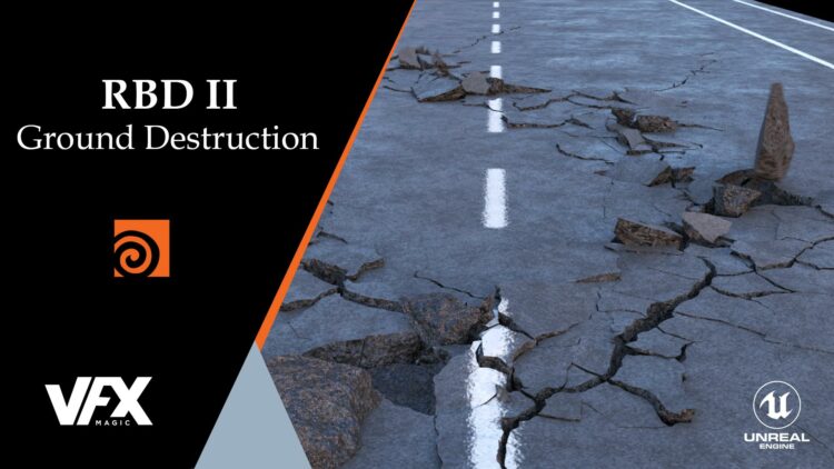 CGCircuit – Houdini RBD II – Ground Destruction