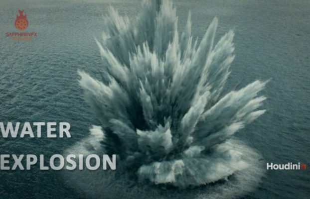 CGCircuit – Water Explosion in Houdini
