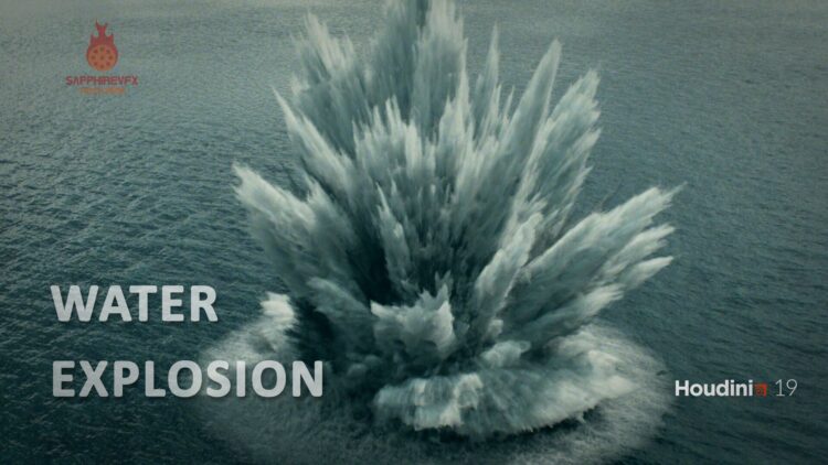 CGCircuit – Water Explosion in Houdini