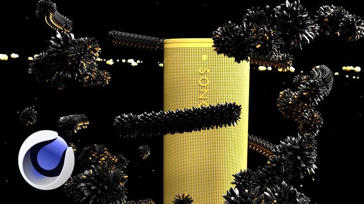 Cinema 4D: Model, Texture and Animate Motion to Sound By Nicco (Nermin) Kuc