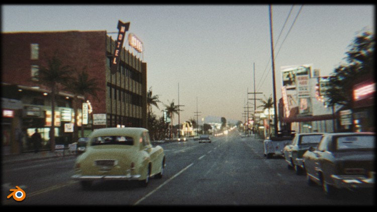 Complete Blender course, city environment, car-2 courses By Sime Bugarija