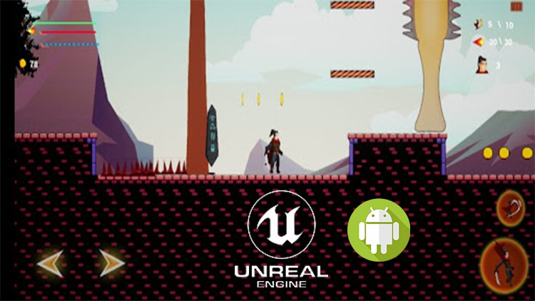 Create 2D Platformer Android Mobile Game in Unreal Engine 5 By Dr. Muhammad Adeel