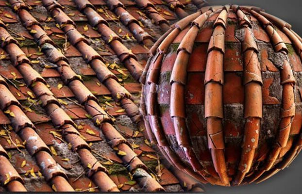 Creating Broken Roof Tiles in Substance Designer By 3DRedBox Studio