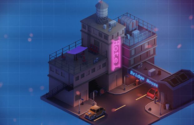 Creating Low Poly Cyberpunk Scenes with Blender By Eldamar Studio