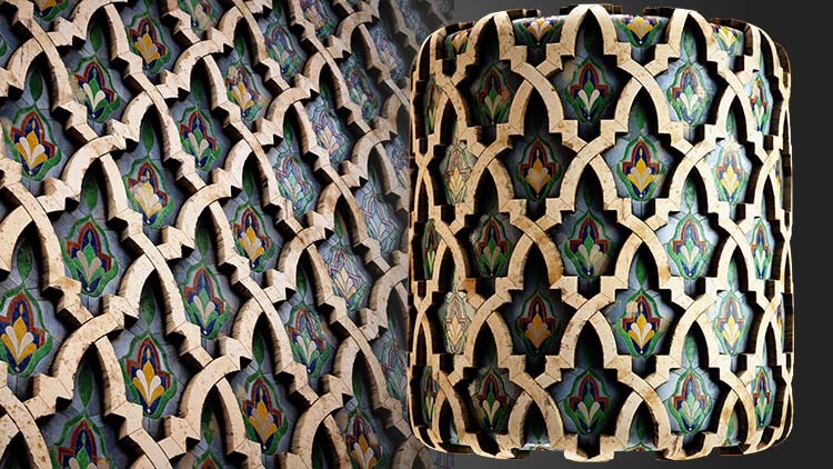 Creating Moroccan Tiles in Substance Designer By 3DRedBox Studio