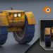 Creation of a realistic Robot on your first day in Blender. By Auripher Aetas Aurea