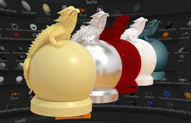Demystifying ZBrush Materials By Eric Keller