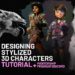 Designing Stylized 3D Characters | TUTORIAL (EN-PT) By Vini Cavalcanti