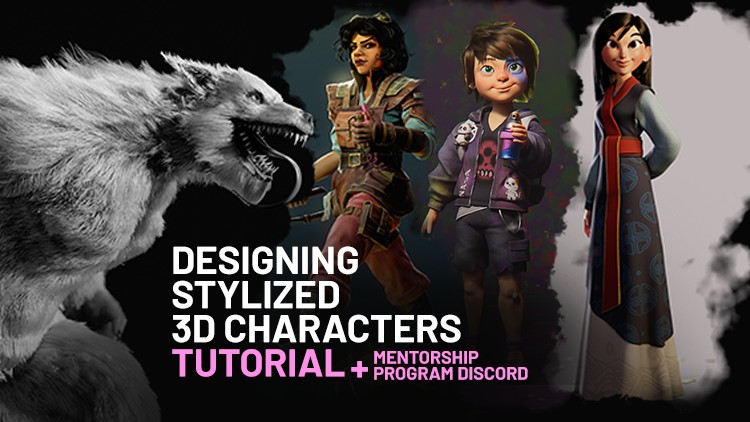 Designing Stylized 3D Characters | TUTORIAL (EN-PT) By Vini Cavalcanti