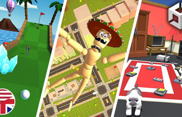 Develop 3D hyper-casual mobile games with Unity and C# By Anthony Cardinale | C#, Unity, Blender, Unreal, IA, Claire | Hyper-casual game development with Unity