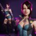 Female Assassin Game Character Creation in Blender