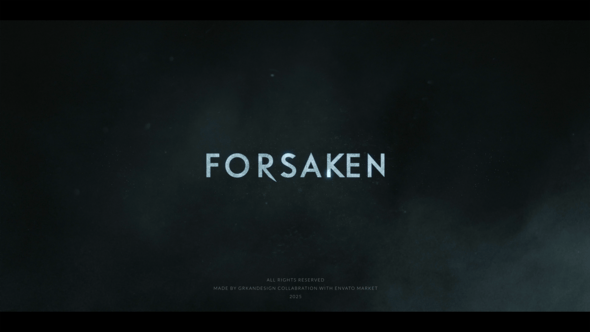 Videohive Forsaken Trailer