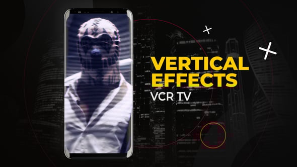 Videohive Vertical CRT TV Effects | After Effects
