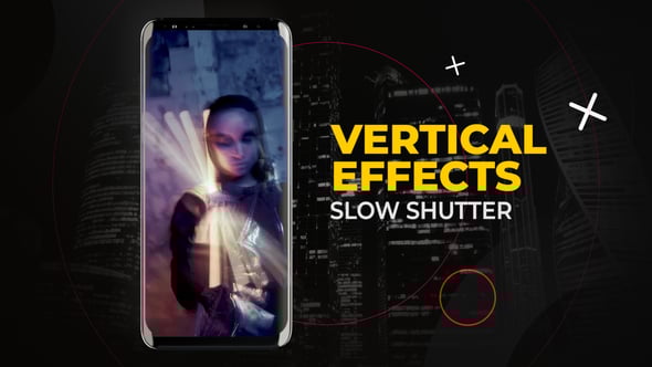 Videohive Vertical Slow Shutter Effects | After Effects