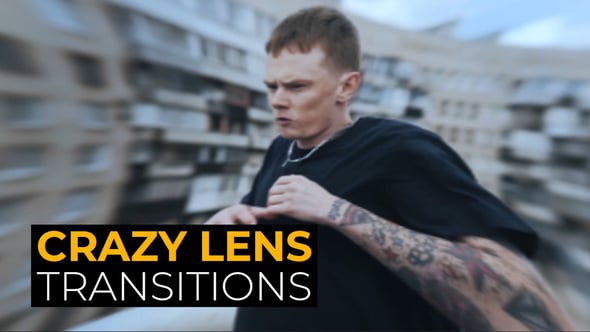 Videohive Crazy Lens Transitions | After Effects