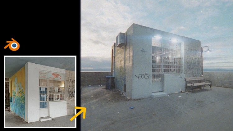 From Photo to Realistic 3d model in Blender, step-by-step By Sime Bugarija