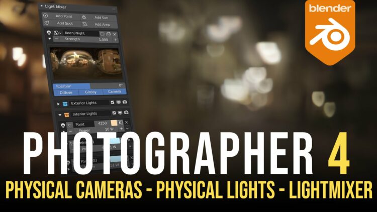 Gumroad – Photographer v4.8.4 – Blender Add-on