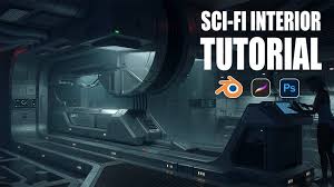 Gumroad – SCI-FI Interior Concept Art Tutorial by Nick Stath