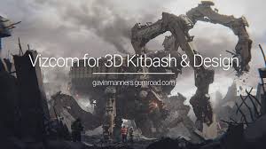Gumroad – Vizcom for 3D Kitbash & Design