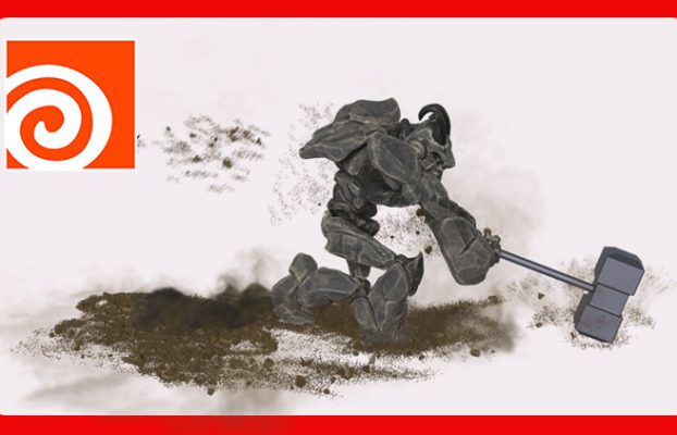 Houdini: Emit dust & debris from impact By Alex Tumyang