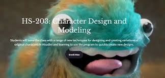 Houdini School – HS-203 Character Design and Modeling