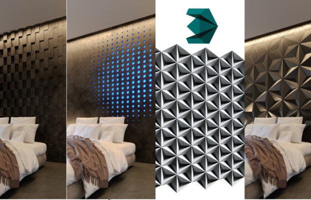How to create 33 wall models with 3dsmax. By Julalak Nuchamit