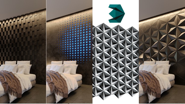 How to create 33 wall models with 3dsmax. By Julalak Nuchamit