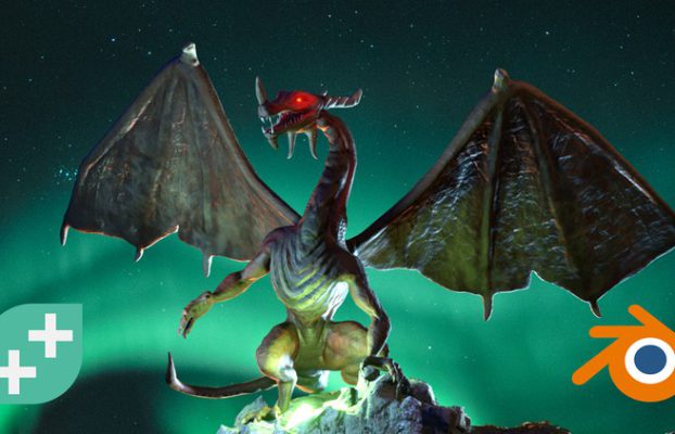 Introduction To 3D Sculpting In Blender – Model A Dragon By Ben Tristem