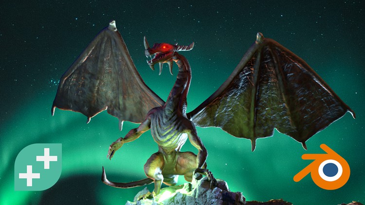 Introduction To 3D Sculpting In Blender – Model A Dragon By Ben Tristem