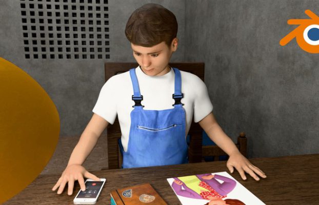 Learn Blender 3D Character Animation – Create a Short Film By My 3D Class