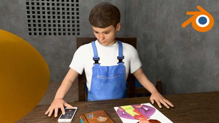 Learn Blender 3D Character Animation – Create a Short Film By My 3D Class