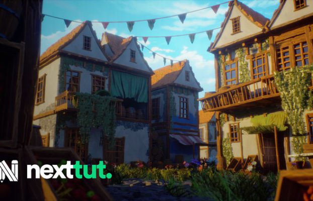 Learn to Make Stylised Environments in Blender & UE5 By Nexttut Education Pvt.Ltd.