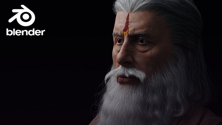 Likeness Portrait Creation in Blender – Character Creation By Bharat Sharma