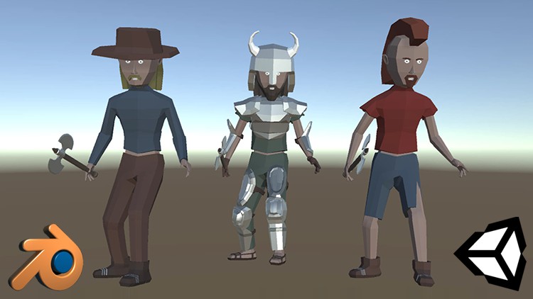 Low-Poly Character Modeling & Animation in Blender for Unity By Billy McDaniel