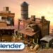 Master Blender 3D with Wild West Environments By 3D Tudor