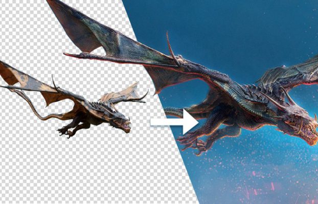Master Relighting Skills – Dragon Paintover By Rafael Falconi