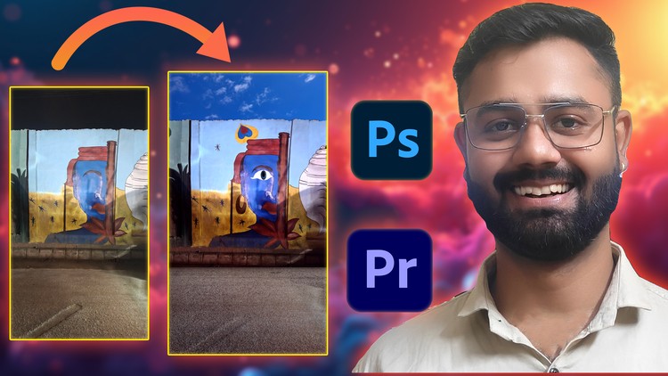 Master Street Art Animation: Adobe Premiere Pro & Photoshop By Karan Rathore