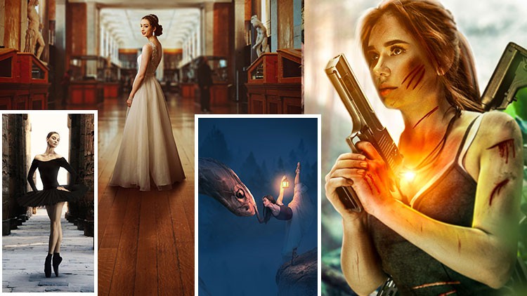 Masterclass Adobe Photoshop – 20 Compositing Projects By Nafiseh Moshirehteshami