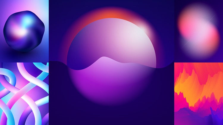 Mastering Gradients in Adobe Illustrator By Evgeniya & Dominic Righini-Brand