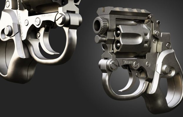 Mastering Mini Revolver Hard Surface Modeling in ZBrush By 3DRedBox Studio