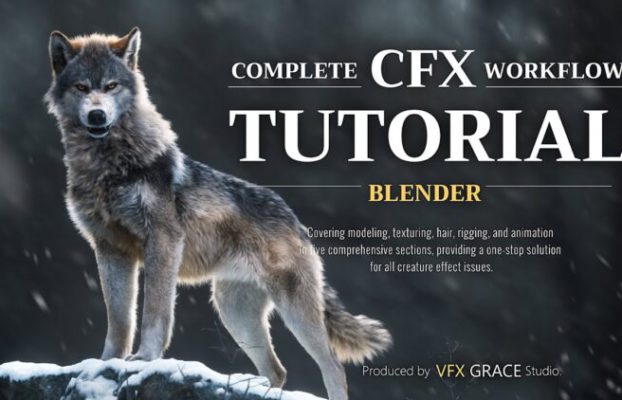 VFX Grace – Blender Creature Effects The Complete WorkFlow Modeling