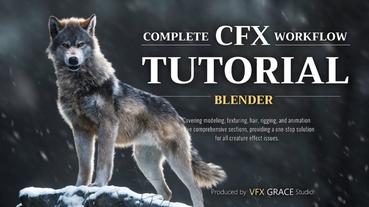 VFX Grace – Blender Creature Effects The Complete WorkFlow Modeling