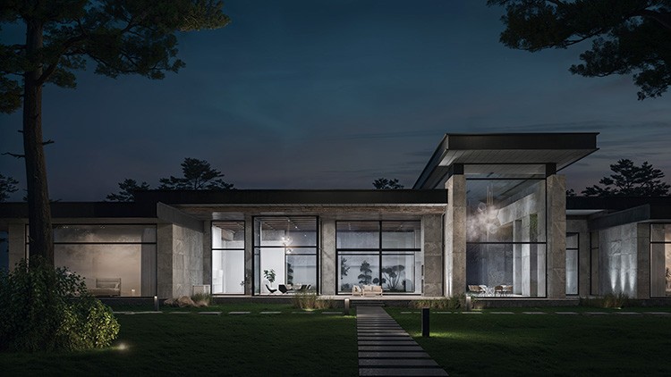 Modern Exterior Arch Viz with 3ds Max, V-Ray & Vantage By Mahmoud Abdellatif