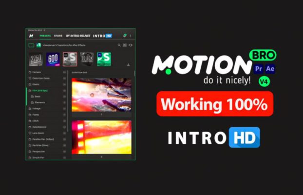 Motion Bro v5.0.6 For After Effects & Premiere Pro