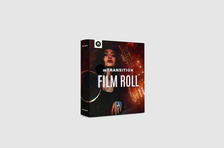 MotionVFX mTransition Film Roll DVR