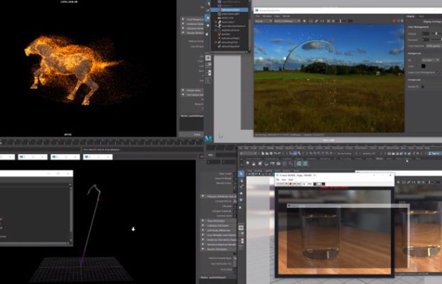 Particles in Maya -1 By Tauraus CG