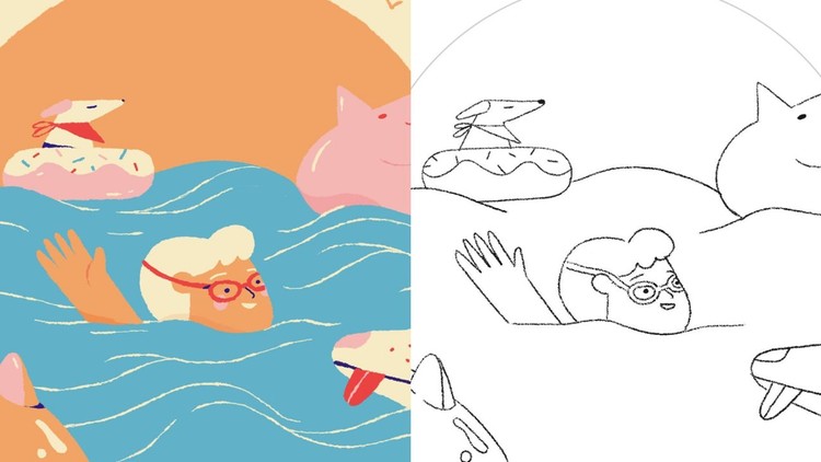 Principales to 2d Animation: Frame by Frame Animation By Reda Balkhity