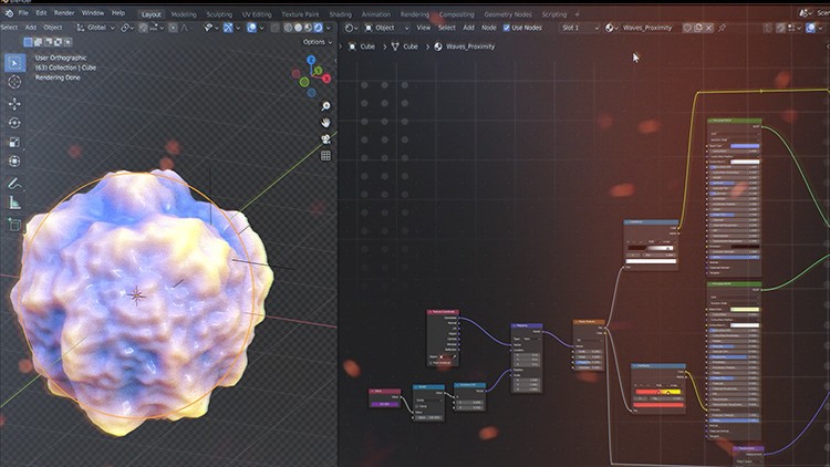 Procedural Materials In Blender Course By Eldamar Studio