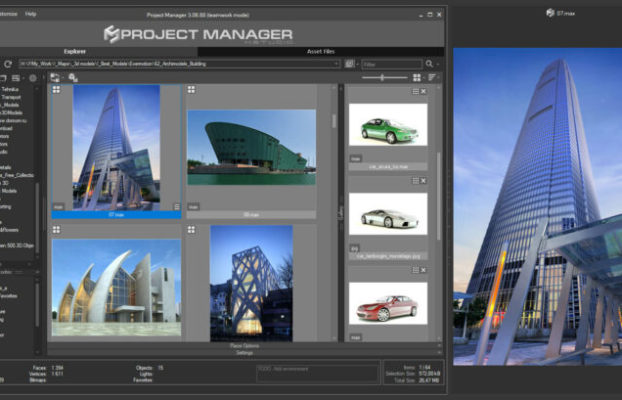 Project Manager v3.20.07 for 3ds Max 2016-2024